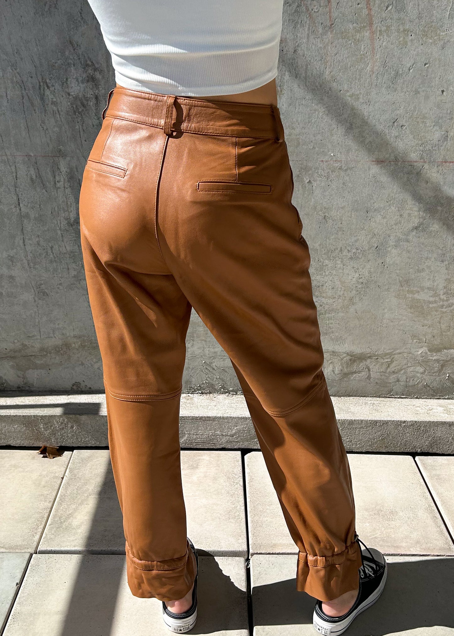 Pantalón de cuero Jazmín Chebar