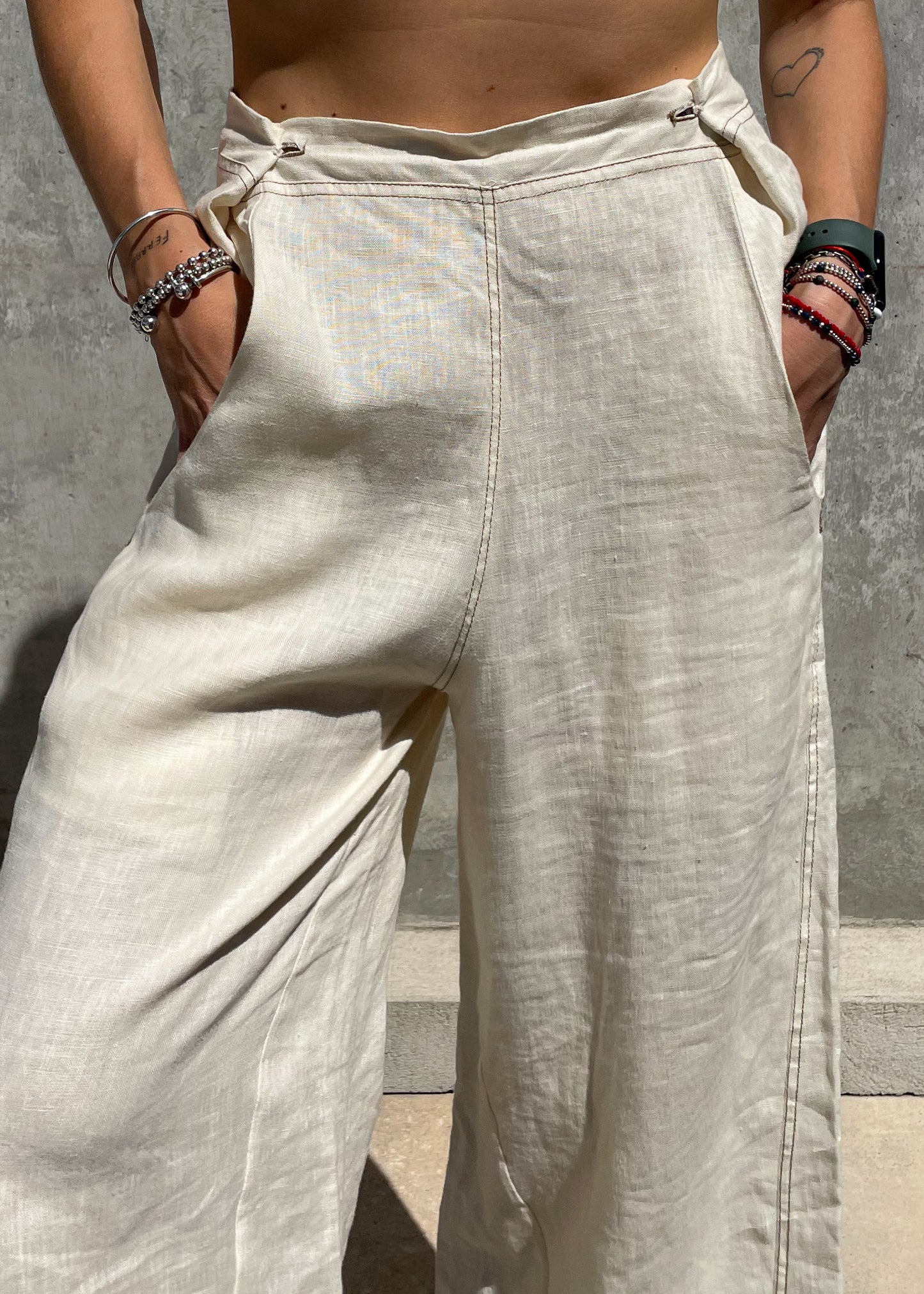 Pantalón de lino By Florencia