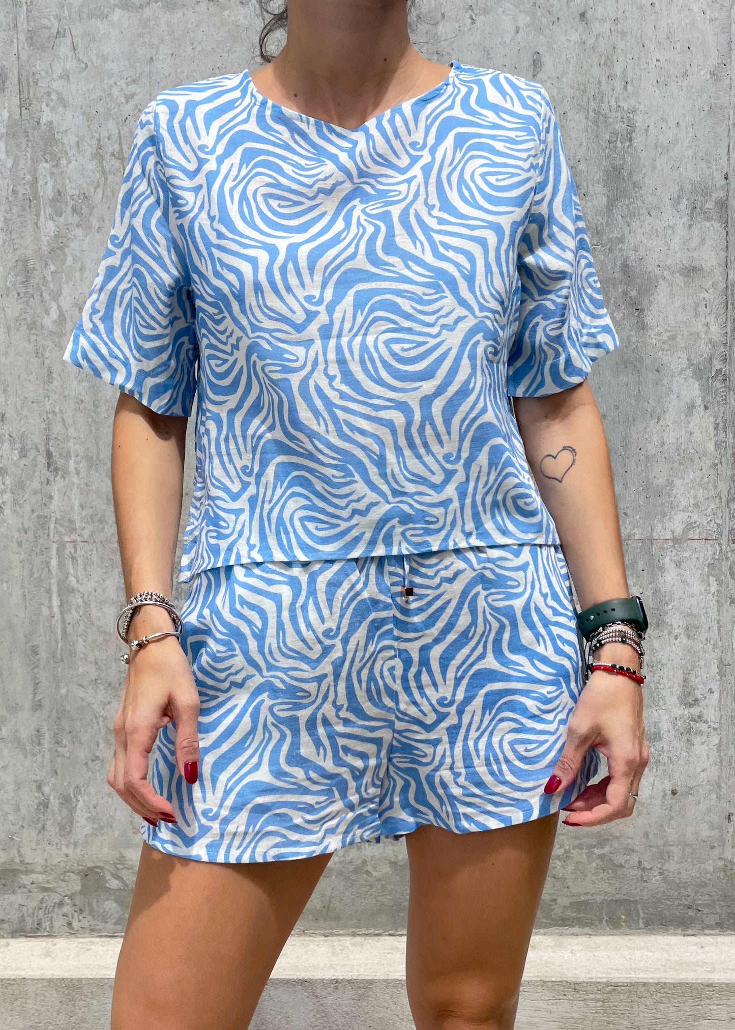 Conjunto de lino Polonio