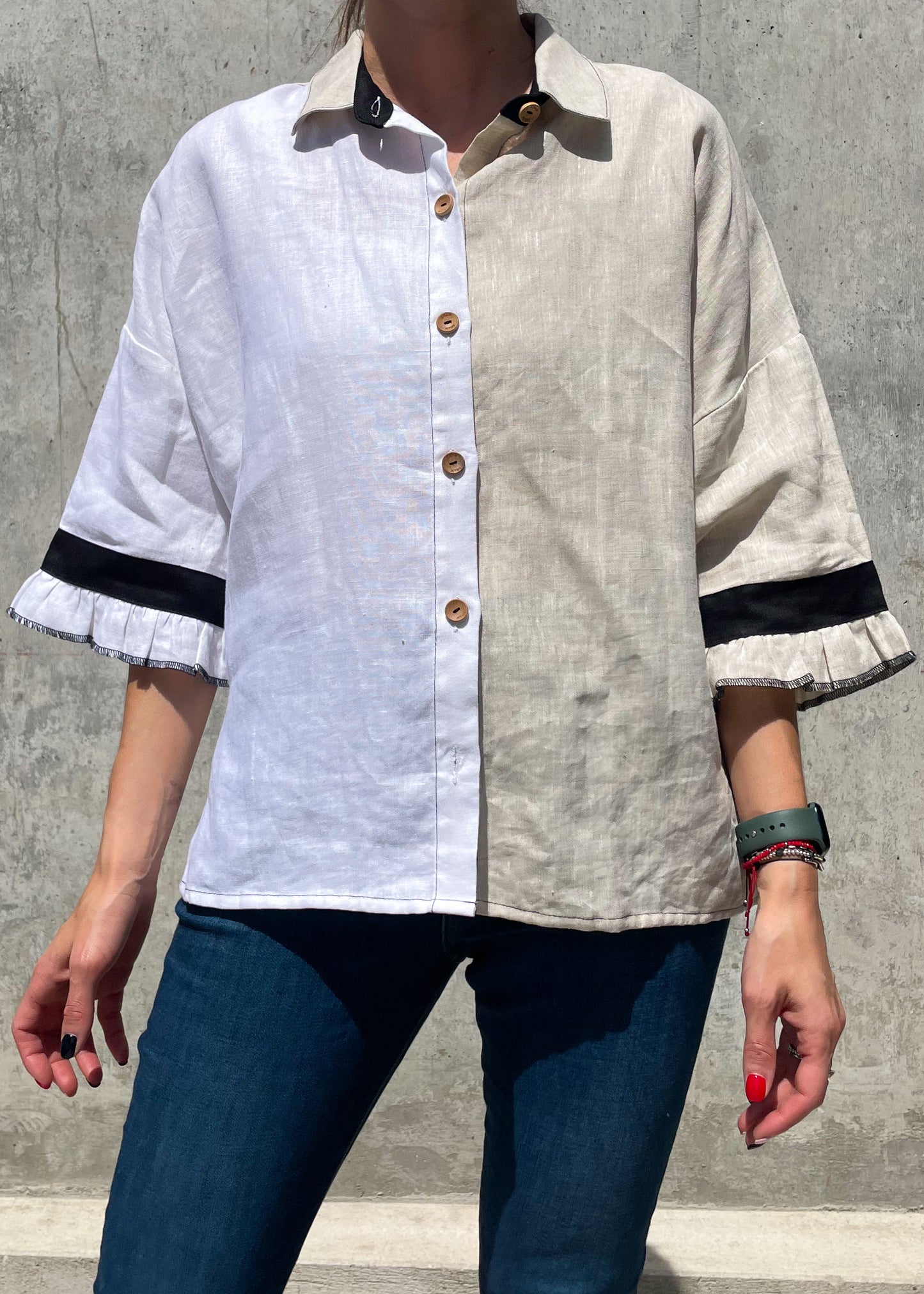 Camisa de lino Margara Shaw