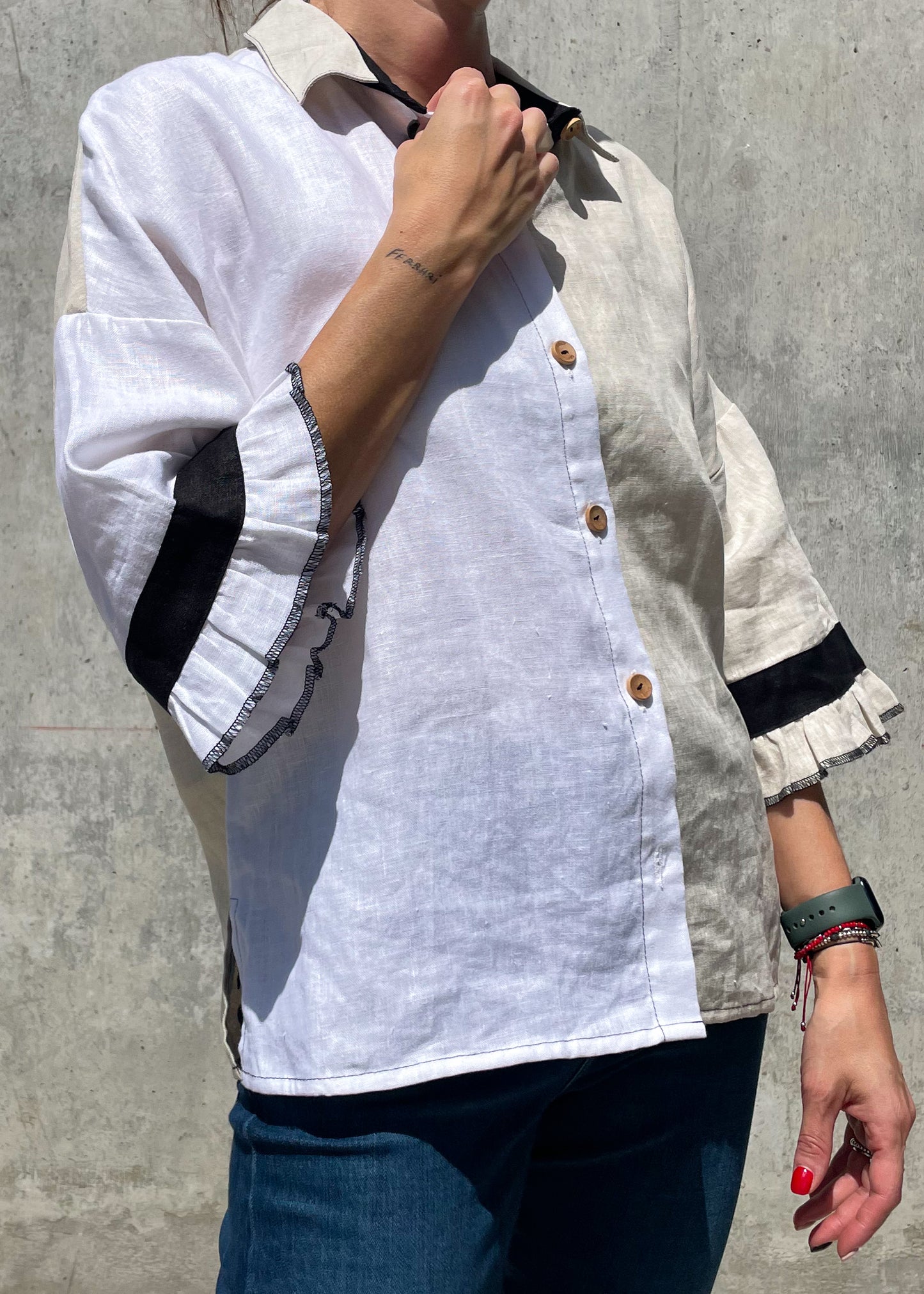 Camisa de lino Margara Shaw