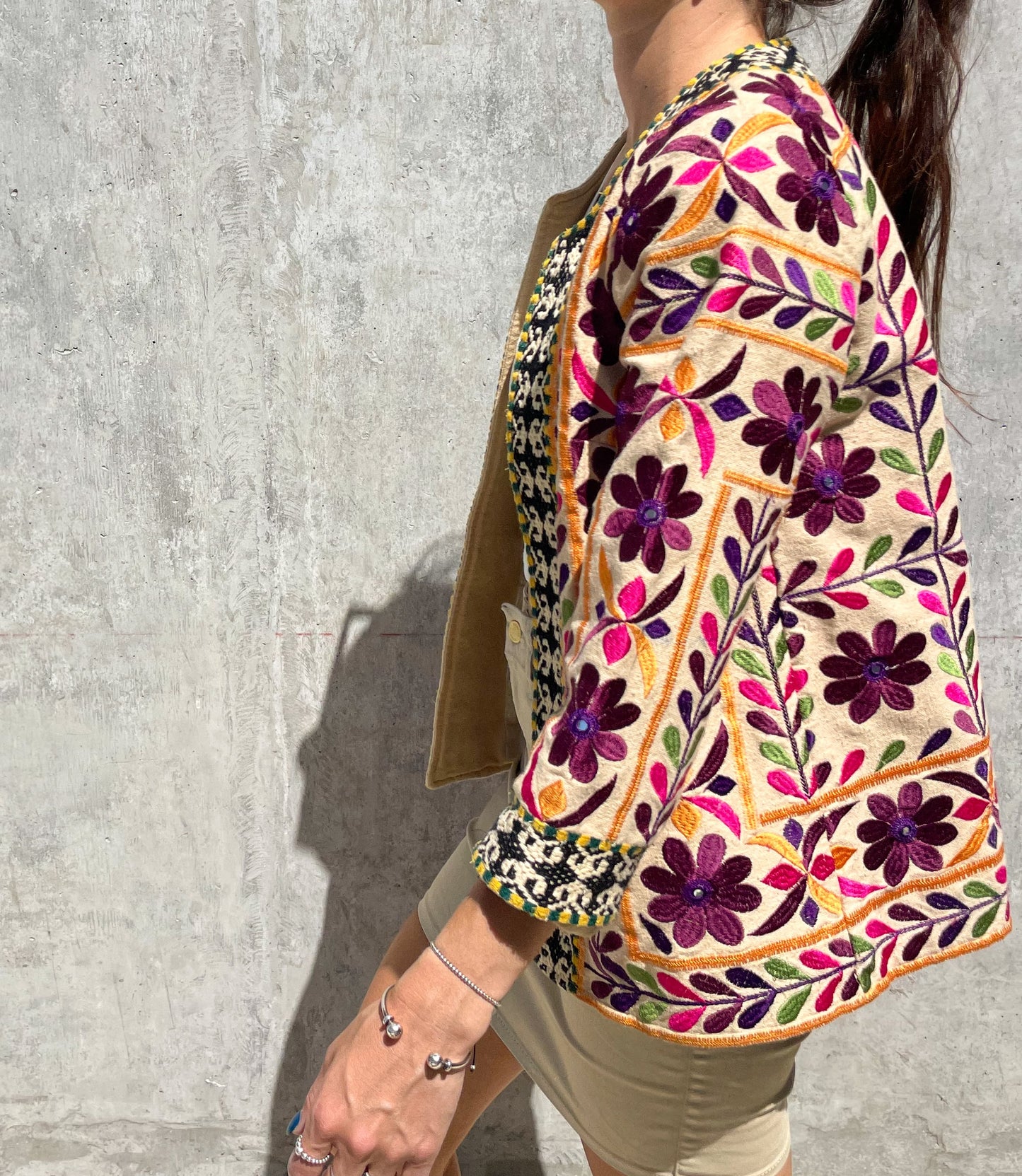 Chaqueta Bordada Rapsodia