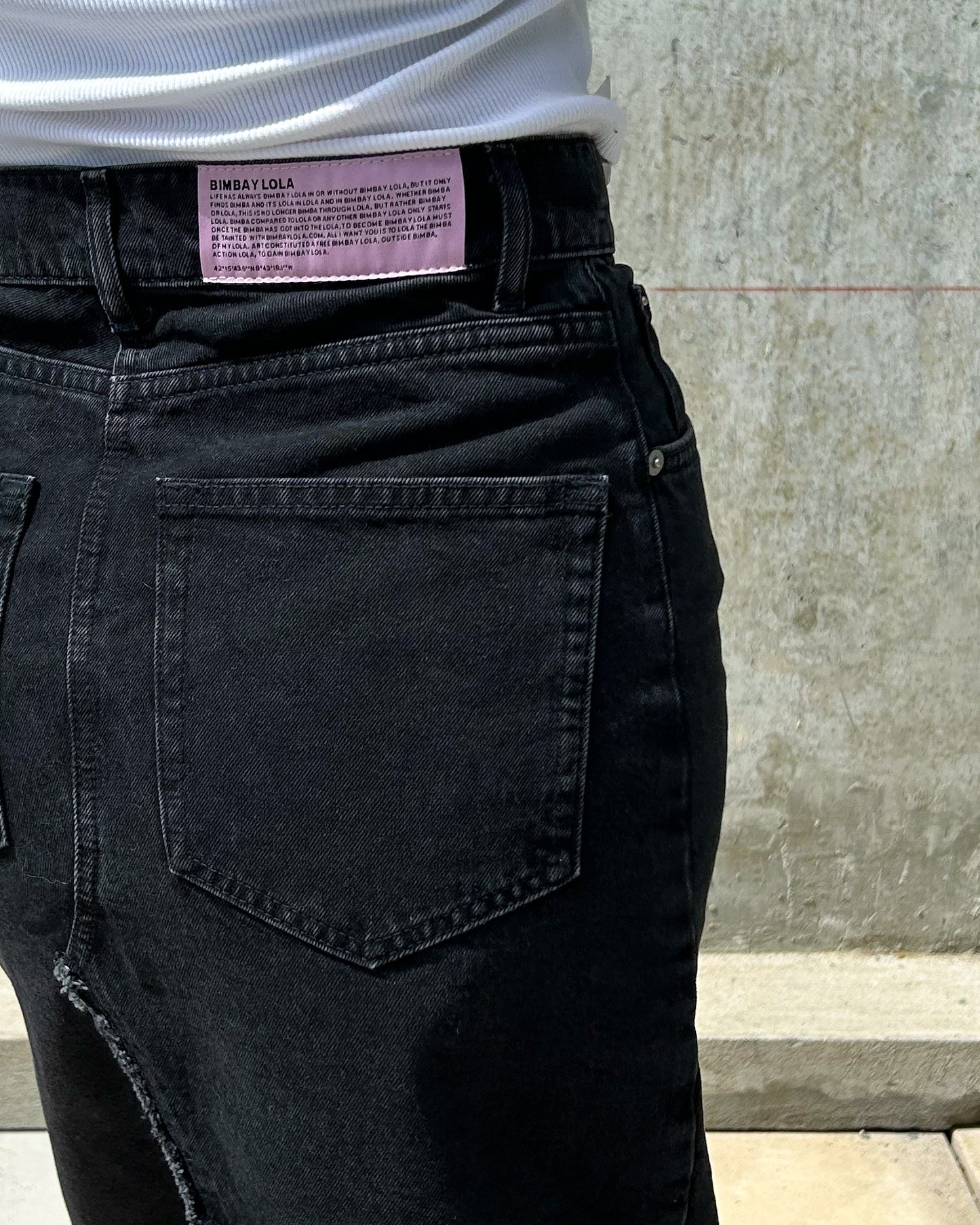 Falda de jean Bimba y Lola