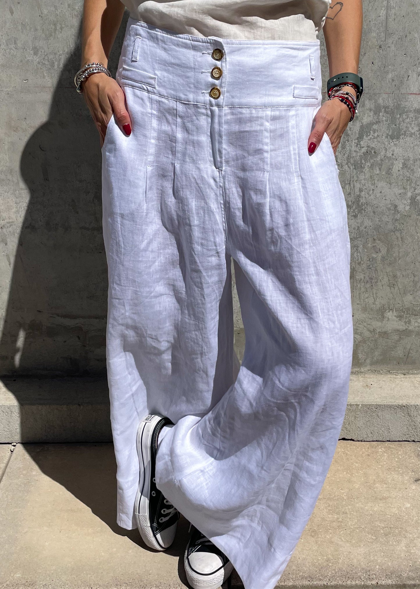 Pantalón de lino By Florencia