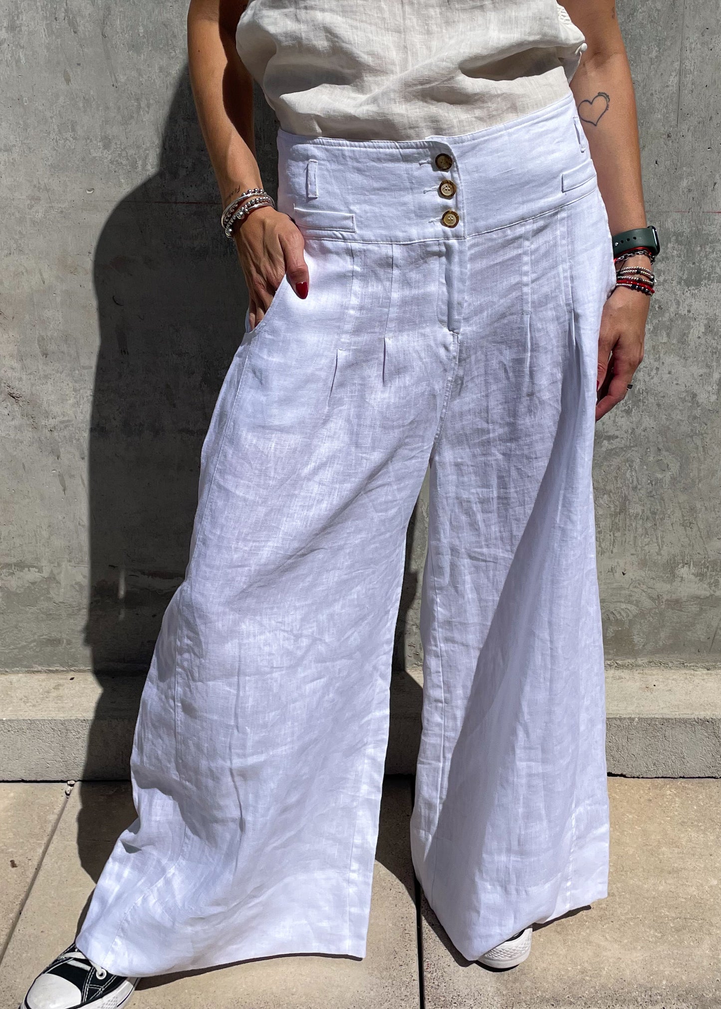 Pantalón de lino By Florencia